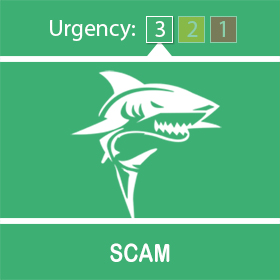 Scam Warning graphic